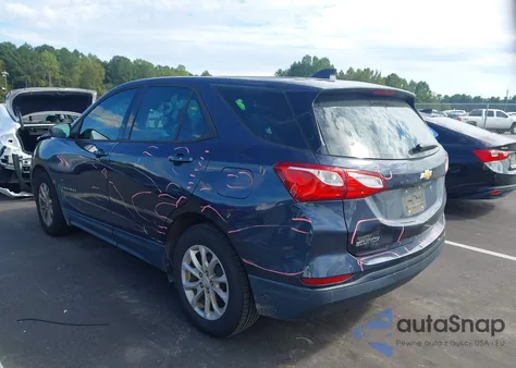 2019 Chevrolet Equinox Ls из США, поврежденный, VIN 3GNAXHEV4KL187971